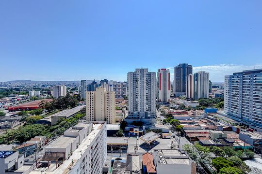 Vista do Quarto de apartamento para alugar com 1 quarto, 40m² em Tatuapé, São Paulo