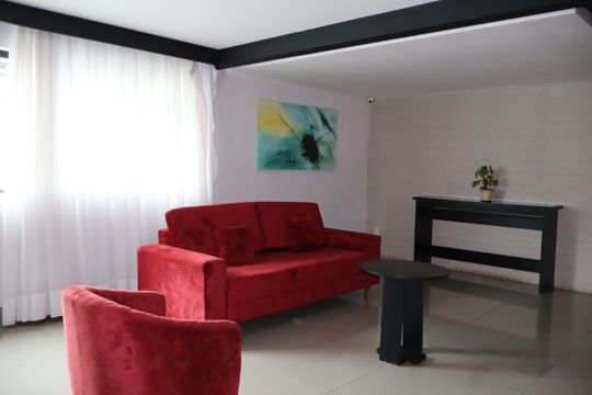 Área comum - Hall de entrada de apartamento à venda com 2 quartos, 74m² em Vila Alpina, São Paulo