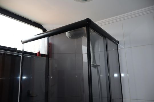 Banheiro da Suíte de apartamento à venda com 2 quartos, 74m² em Vila Alpina, São Paulo