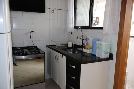 Cozinha de apartamento à venda com 2 quartos, 74m² em Vila Alpina, São Paulo