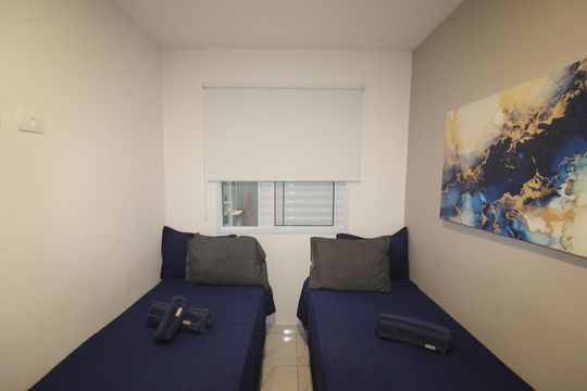 Quarto 1 de apartamento para alugar com 1 quarto, 32m² em Carandiru, São Paulo