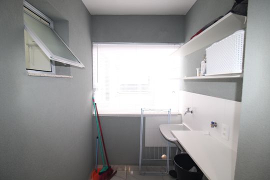 Área  de Serviço de apartamento para alugar com 1 quarto, 32m² em Carandiru, São Paulo