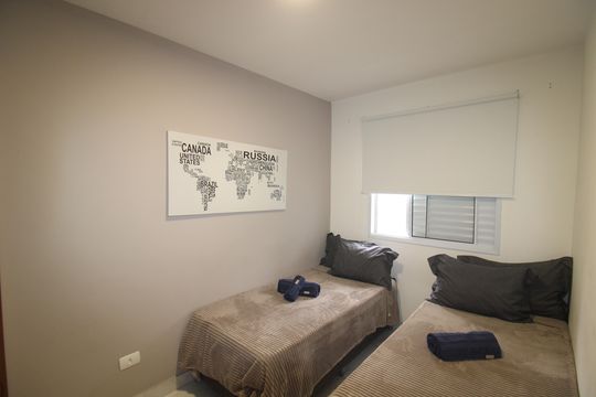 Quarto 1 de apartamento para alugar com 1 quarto, 32m² em Carandiru, São Paulo
