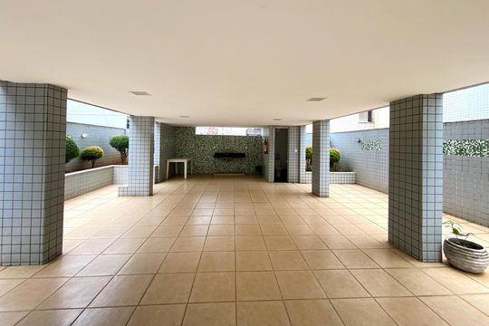 Área comum de apartamento à venda com 4 quartos, 135m² em Funcionários, Belo Horizonte
