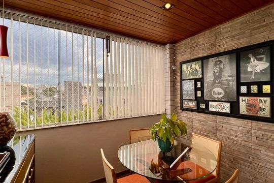 varanda de apartamento à venda com 4 quartos, 140m² em Cidade Nova, Belo Horizonte