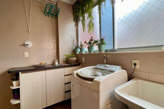 Área de Serviço de apartamento à venda com 4 quartos, 140m² em Cidade Nova, Belo Horizonte