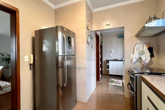 cozinha de apartamento à venda com 4 quartos, 140m² em Cidade Nova, Belo Horizonte