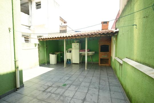 Área gourmet de casa à venda com 2 quartos, 125m² em Vila Bela Vista, Santo André