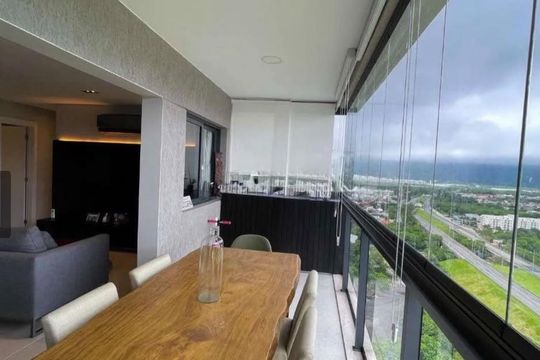 Varanda de apartamento para alugar com 3 quartos, 174m² em Recreio dos Bandeirantes, Rio de Janeiro