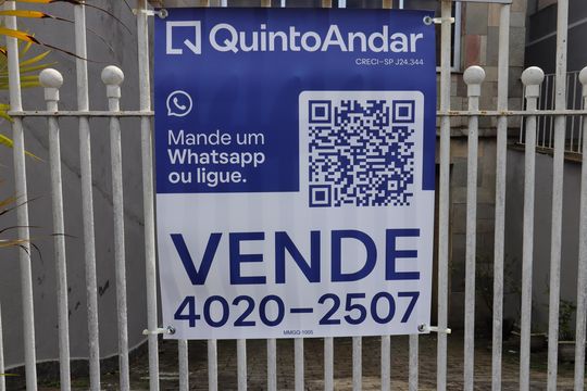 placa de casa à venda com 4 quartos, 220m² em Campo Grande, São Paulo
