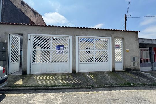 Fachada com PLACA GRANDE de casa à venda com 5 quartos, 330m² em Veloso, Osasco