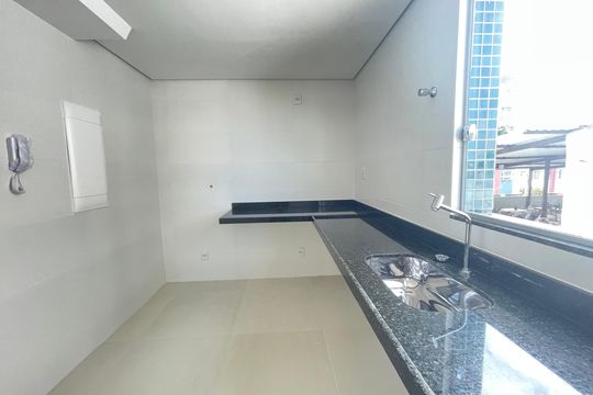 Cozinha de apartamento à venda com 3 quartos, 149m² em Salgado Filho, Belo Horizonte