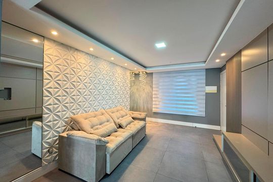 Sala de casa de condomínio para alugar com 3 quartos, 100m² em Distrito Industrial, Cachoeirinha