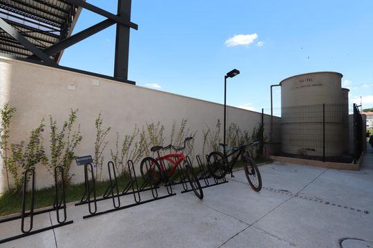 Área comum - Bicicletário de apartamento à venda com 1 quarto, 32m² em Parque Sao Rafael, São Paulo