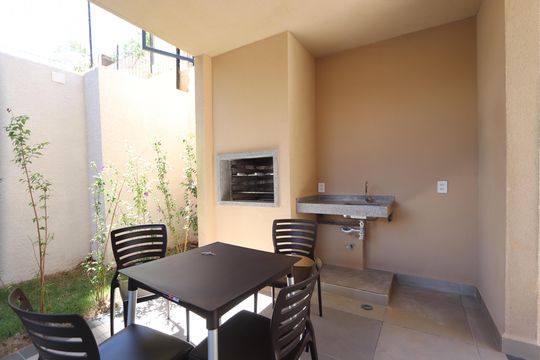 Área comum - Churrasqueira de apartamento à venda com 1 quarto, 32m² em Parque Sao Rafael, São Paulo