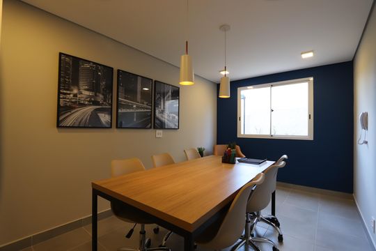 Área comum - Home Office de apartamento à venda com 1 quarto, 32m² em Parque Sao Rafael, São Paulo