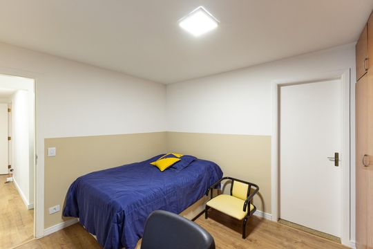 Suíte 3 de apartamento à venda com 4 quartos, 161m² em Vila Nova Conceição, São Paulo