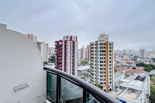 Varanda de apartamento à venda com 1 quarto, 82m² em Tatuapé, São Paulo