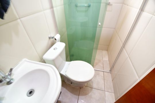 Banheiro Suíte de casa à venda com 2 quartos, 125m² em Jardim Interlagos, Hortolândia