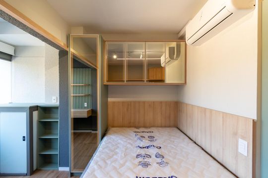 Quarto  de kitnet/studio para alugar com 1 quarto, 24m² em Vila Mascote, São Paulo