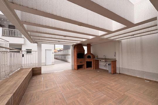 Área comum - Churrasqueira de apartamento à venda com 2 quartos, 64m² em Campestre, Santo André