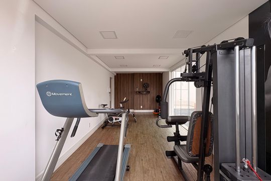 Área comum - Academia de apartamento à venda com 2 quartos, 64m² em Campestre, Santo André