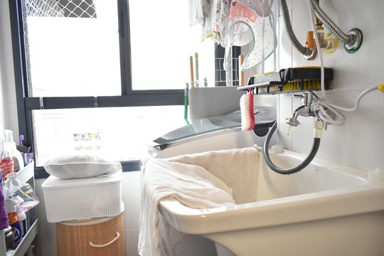 Área de Serviço de apartamento à venda com 2 quartos, 64m² em Vila Clementino, São Paulo