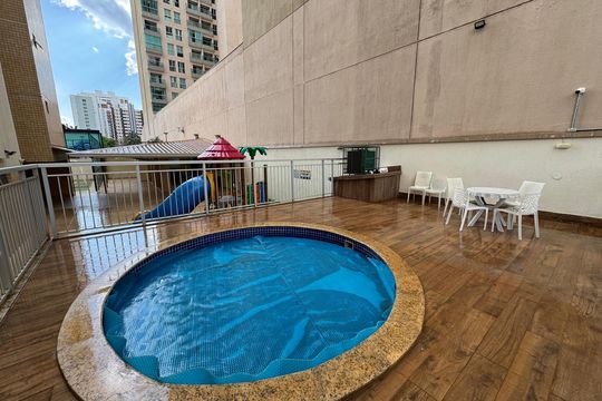 Área comum - Piscina de apartamento à venda com 4 quartos, 168m² em Águas Claras, Brasília