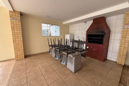 Área comum - Churrasqueira de apartamento à venda com 4 quartos, 168m² em Águas Claras, Brasília