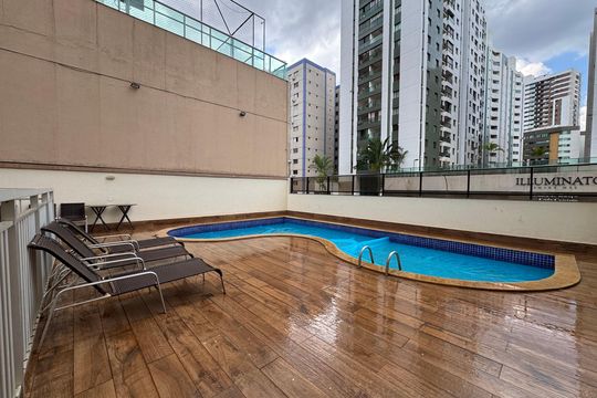 Área comum - Piscina de apartamento à venda com 4 quartos, 168m² em Águas Claras, Brasília