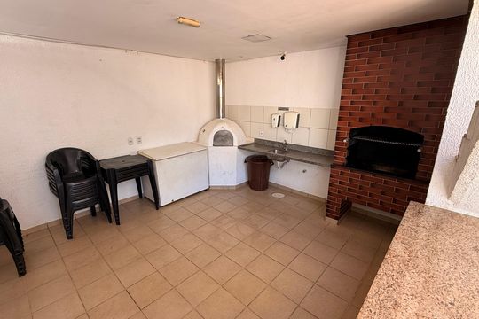 Área comum - Churrasqueira de apartamento para alugar com 3 quartos, 77m² em Jardim Europa, Goiânia