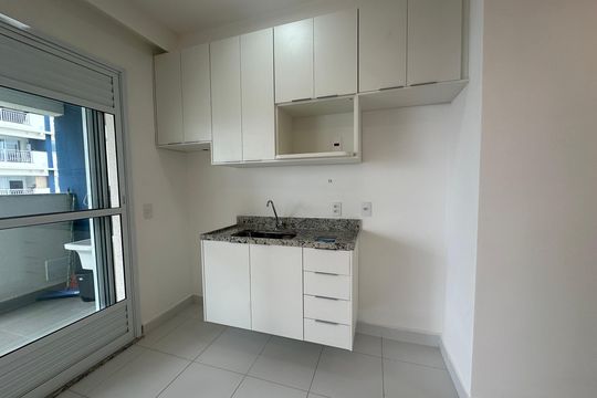 Cozinha de apartamento à venda com 2 quartos, 55m² em Jardim Esperanca, Barueri