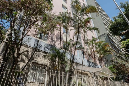 Fachada de apartamento à venda com 1 quarto, 44m² em Bela Vista, São Paulo