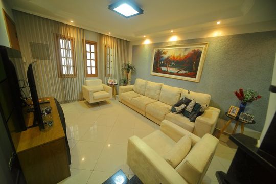 Sala de casa à venda com 3 quartos, 160m² em Vila Florida, São Bernardo do Campo
