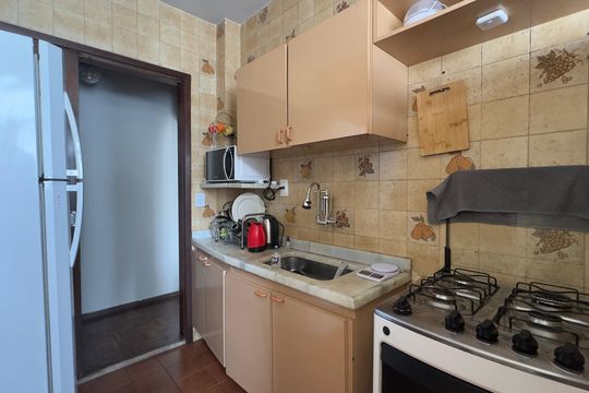 Cozinha de apartamento à venda com 2 quartos, 60m² em Lourdes, Belo Horizonte
