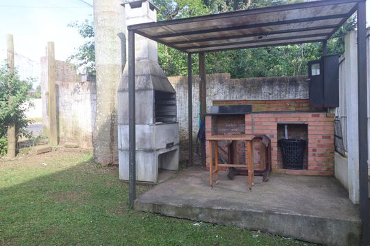 Área comum - Churrasqueira de apartamento à venda com 2 quartos, 50m² em Olaria, Canoas