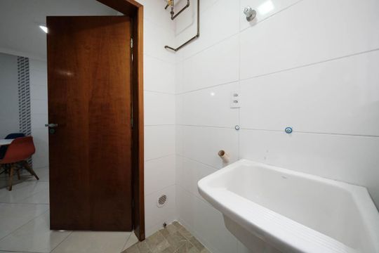 Área de Serviço de apartamento à venda com 1 quarto, 34m² em Vila Santa Teresa, São Paulo