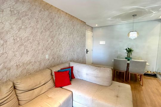 Sala de apartamento para alugar com 2 quartos, 61m² em Vila Barros, Guarulhos