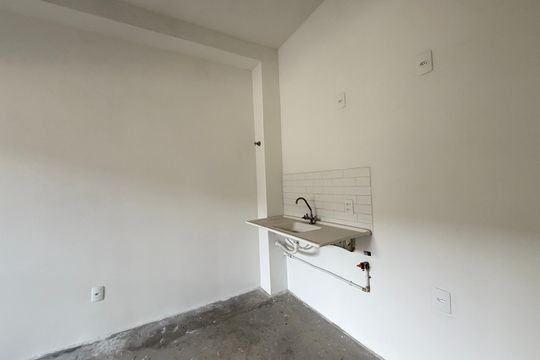 Sala/Cozinha de apartamento para alugar com 2 quartos, 43m² em Mooca, São Paulo
