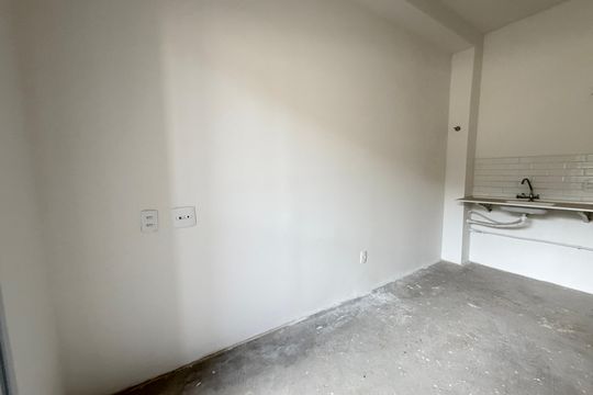 Sala/Cozinha de apartamento para alugar com 2 quartos, 43m² em Mooca, São Paulo