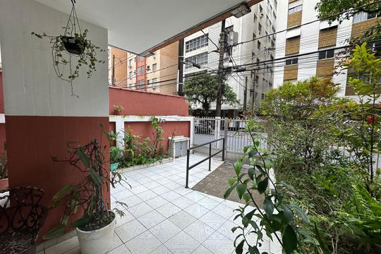 Área comum de apartamento para alugar com 3 quartos, 128m² em Centro, São Vicente