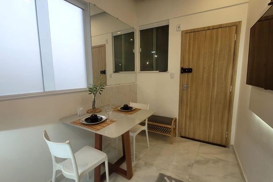 Sala de apartamento à venda com 1 quarto, 36m² em Praça da Bandeira, Rio de Janeiro