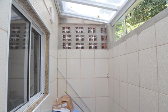 Área de Serviço de casa de condomínio à venda com 2 quartos, 63m² em Vila Carmosina, São Paulo