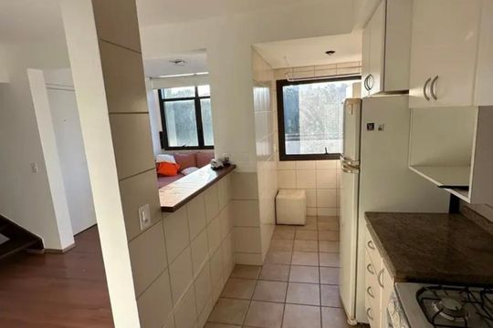 Cozinha de apartamento para alugar com 2 quartos, 61m² em Paraíso do Morumbi, São Paulo