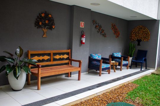 Área externa de apartamento à venda com 2 quartos, 50m² em Campos Elíseos, São Paulo