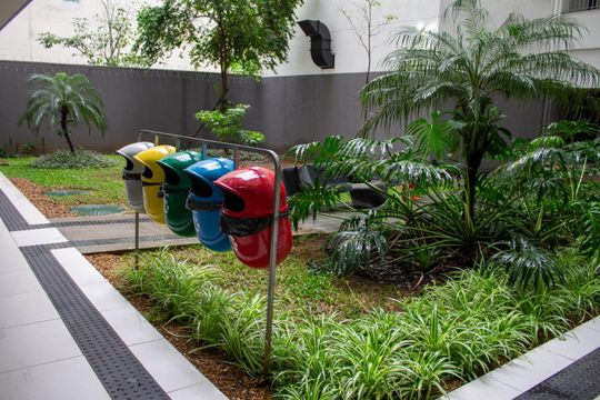 Área externa de apartamento à venda com 2 quartos, 50m² em Campos Elíseos, São Paulo