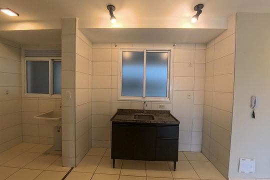 Cozinha de apartamento à venda com 2 quartos, 50m² em Campos Elíseos, São Paulo