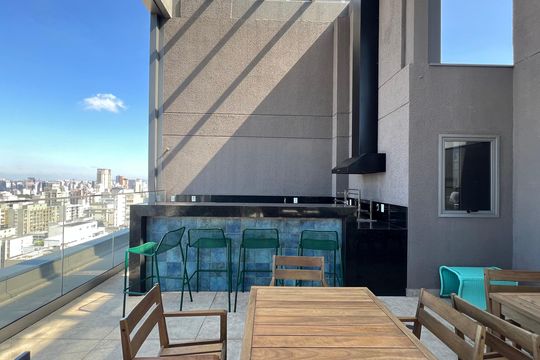 Área comum - Churrasqueira de apartamento à venda com 2 quartos, 61m² em Jardim Paulista, São Paulo
