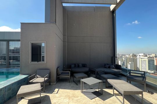 Área comum de apartamento à venda com 2 quartos, 61m² em Jardim Paulista, São Paulo
