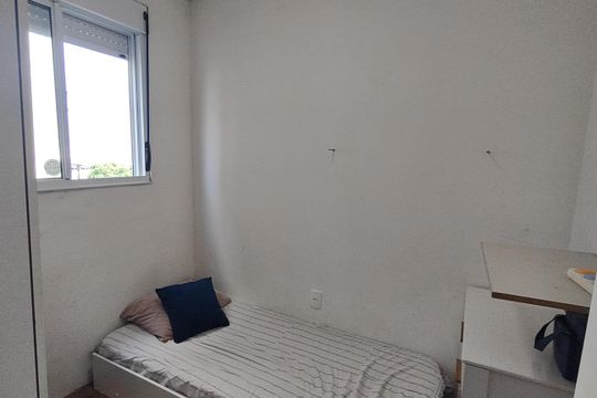 Quarto 2 de apartamento para alugar com 2 quartos, 35m² em Vila Palmares, São Caetano do Sul